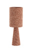 Light & Living Lighting Table lamp 20x58 cm MICKY bouclé burgundy House of Isabella UK