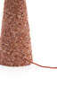 Light & Living Lighting Table lamp 20x58 cm MICKY bouclé burgundy House of Isabella UK