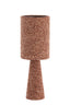 Light & Living Lighting Table lamp 20x58 cm MICKY bouclé burgundy House of Isabella UK
