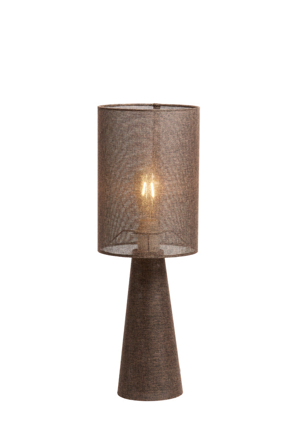 Light & Living Lighting Table lamp 20x58 cm MICKY linen brown House of Isabella UK