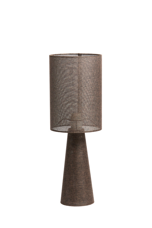 Light & Living Lighting Table lamp 20x58 cm MICKY linen brown House of Isabella UK