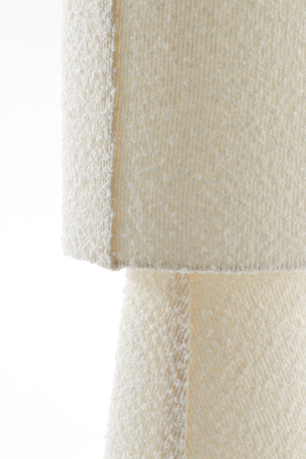Light & Living Lighting Table lamp 20x58 cm MIKKEL bouclé cream House of Isabella UK