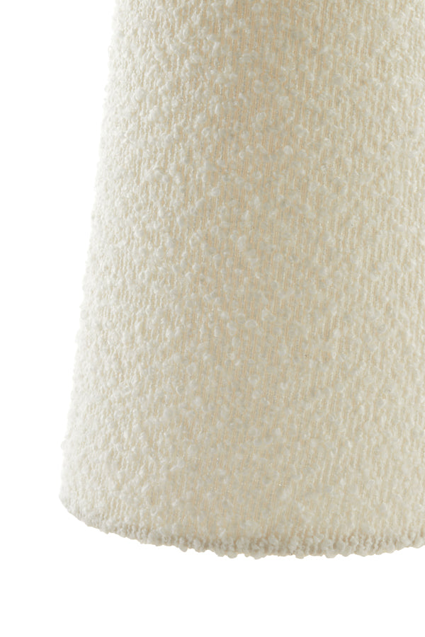 Light & Living Lighting Table lamp 20x58 cm MIKKEL bouclé cream House of Isabella UK