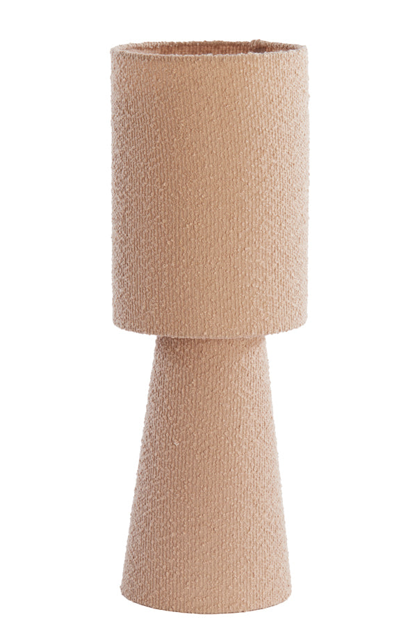 Light & Living Lighting Table lamp 20x58 cm MIKKEL bouclé sand House of Isabella UK