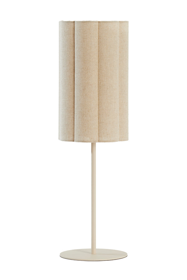 Light & Living Lighting Table lamp 20x70 cm FRINGE natural+cream House of Isabella UK