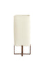 Light & Living Lighting Table lamp 21,5x21,5x50,5 cm WYN wood prnt d brn+boucl cream House of Isabella UK