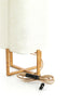 Light & Living Lighting Table lamp 21,5x21,5x50,5 cm WYN wood prnt natur+linen cream House of Isabella UK