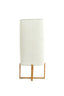 Light & Living Lighting Table lamp 21,5x21,5x50,5 cm WYN wood prnt natur+linen cream House of Isabella UK
