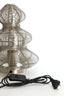 Light & Living Lighting Table lamp 21x27 cm CHRISTMAS TREE shiny nickel House of Isabella UK