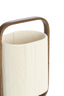 Light & Living Lighting Table lamp 22,5x15x37,5 cm LECCE wood prnt d brwn+rope cream House of Isabella UK