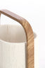 Light & Living Lighting Table lamp 22,5x15x37,5 cm LECCE wood prnt naturl+rope cream House of Isabella UK