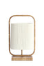 Light & Living Lighting Table lamp 22,5x15x37,5 cm LECCE wood prnt naturl+rope cream House of Isabella UK