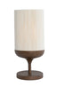 Light & Living Lighting Table lamp 22,5x50 cm DANIA wood print d brown+rope cream House of Isabella UK
