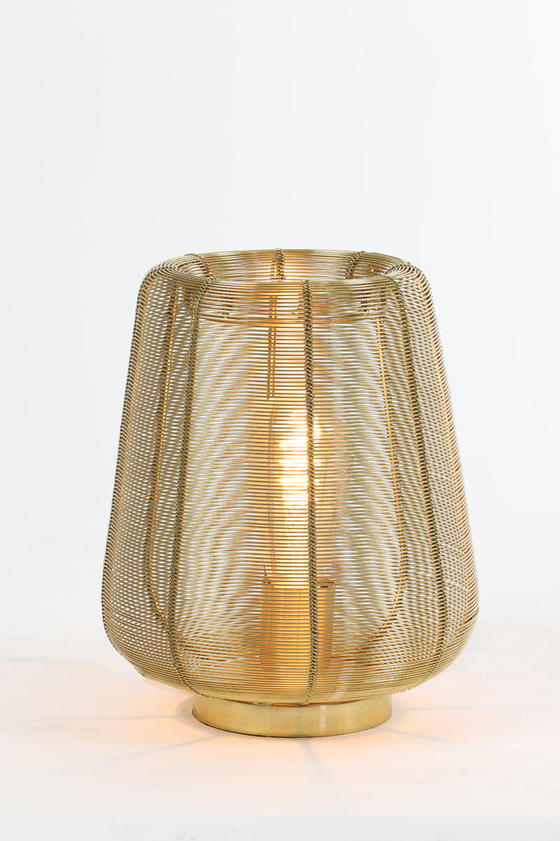 Light & Living Lighting Table lamp 22x26 cm ADETA gold House of Isabella UK