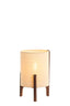 Light & Living Lighting Table lamp 22x33 cm LITTO dark brown+linen natural House of Isabella UK