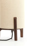 Light & Living Lighting Table lamp 22x33 cm LITTO dark brown+linen natural House of Isabella UK