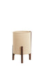 Light & Living Lighting Table lamp 22x33 cm LITTO dark brown+linen natural House of Isabella UK