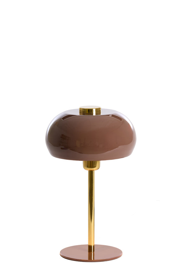 Light & Living Lighting Table lamp 22x34 cm SURIN shiny dark brown+gold House of Isabella UK