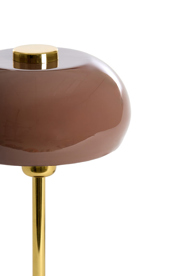 Light & Living Lighting Table lamp 22x34 cm SURIN shiny dark brown+gold House of Isabella UK