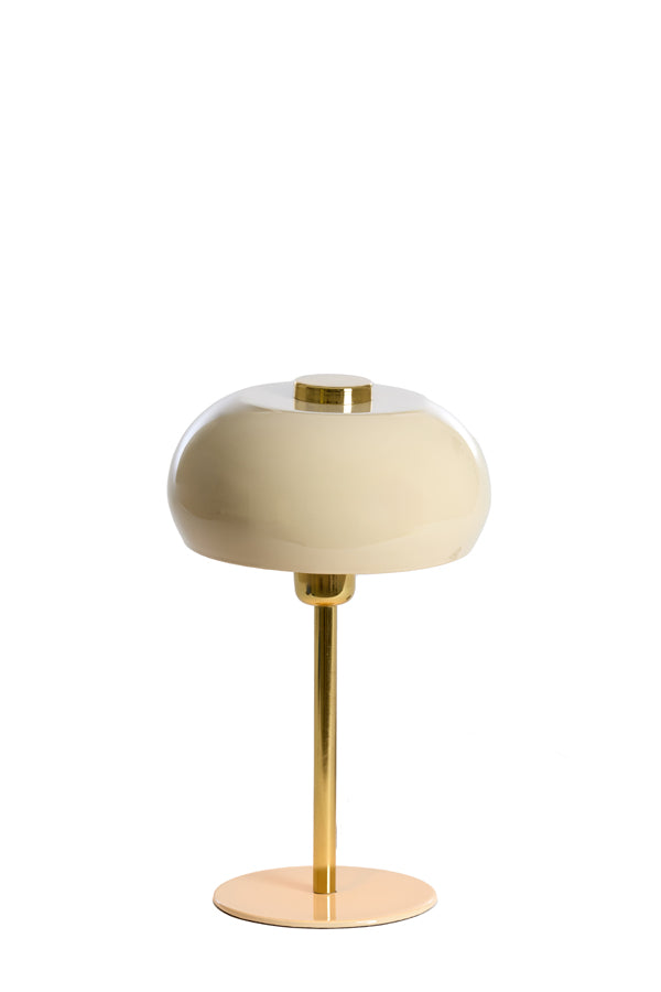 Light & Living Lighting Table lamp 22x34 cm SURIN shiny light grey+gold House of Isabella UK