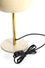 Light & Living Lighting Table lamp 22x34 cm SURIN shiny light grey+gold House of Isabella UK