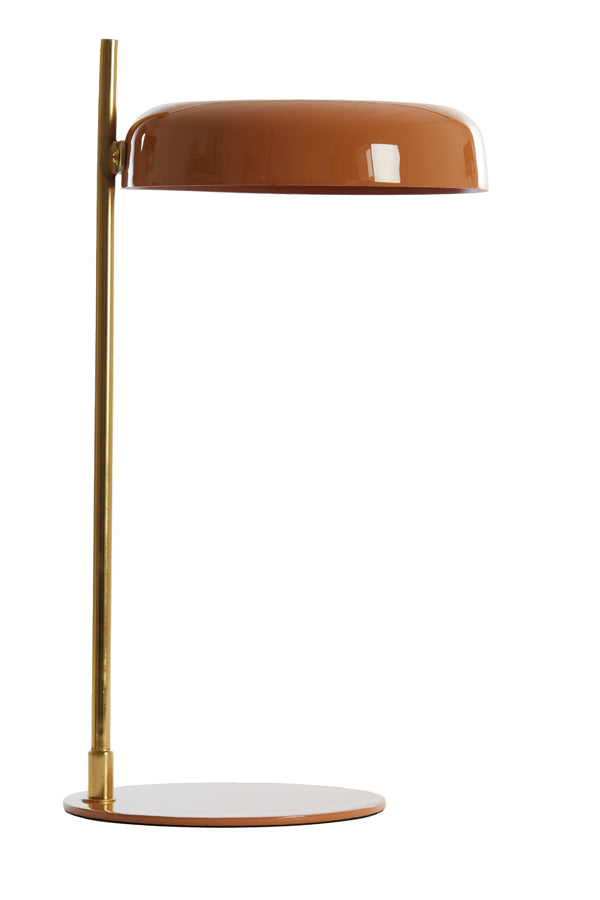 Light & Living Lighting Table lamp 22x47 cm MALEKA shiny orange+gold House of Isabella UK