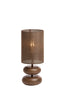 Light & Living Lighting Table lamp 22x50,5 cm DANIALO wood print d brown+d brown House of Isabella UK