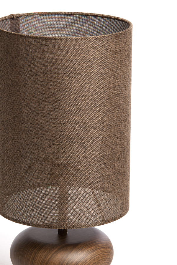 Light & Living Lighting Table lamp 22x50,5 cm DANIALO wood print d brown+d brown House of Isabella UK