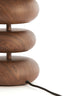 Light & Living Lighting Table lamp 22x67,5 cm DANIALO wood print d brown+rope cream House of Isabella UK