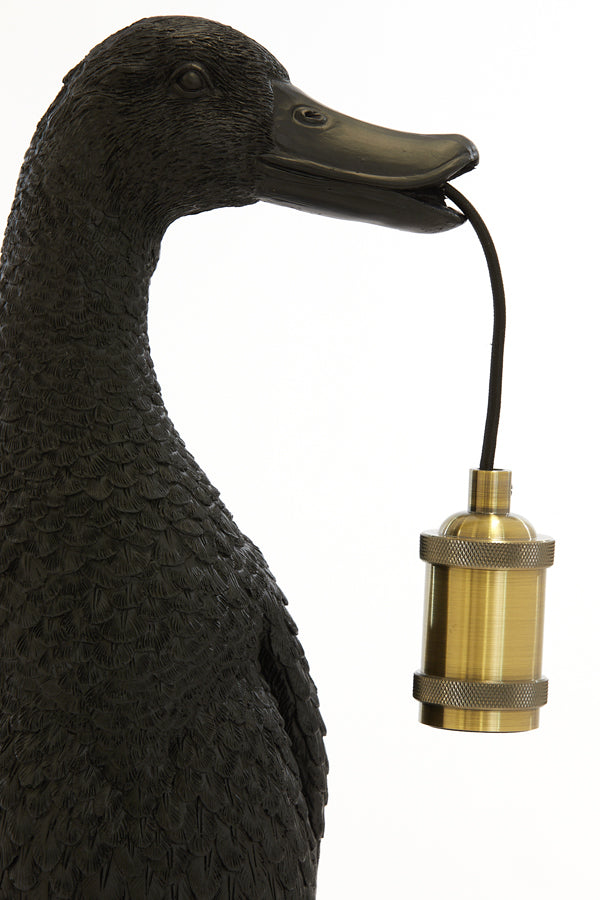 Light & Living Lighting Table lamp 23,5x23x48,5 cm DUCK black House of Isabella UK