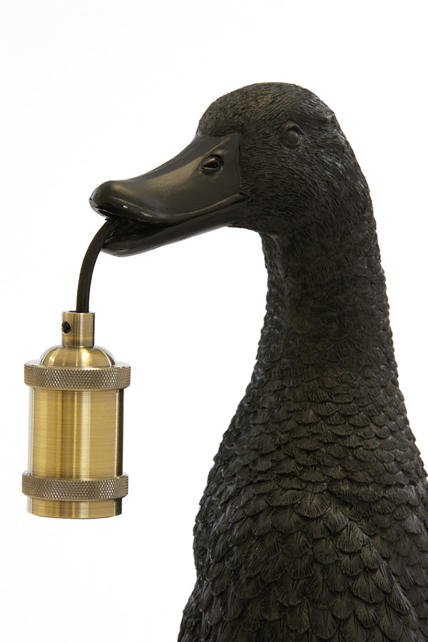 Light & Living Lighting Table lamp 23,5x23x48,5 cm DUCK black House of Isabella UK