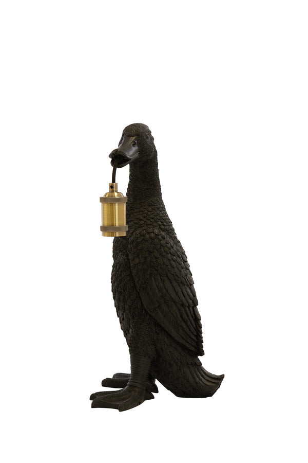 Light & Living Lighting Table lamp 23,5x23x48,5 cm DUCK black House of Isabella UK