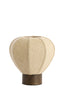 Light & Living Lighting Table lamp 23x23,5 cm KYZO wood print d brown+linen nat. House of Isabella UK
