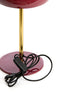 Light & Living Lighting Table lamp 23x40 cm SURIN shiny burgundy+gold House of Isabella UK