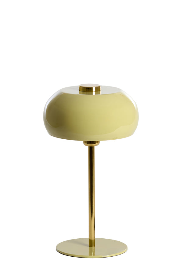 Light & Living Lighting Table lamp 23x40 cm SURIN shiny light green+gold House of Isabella UK