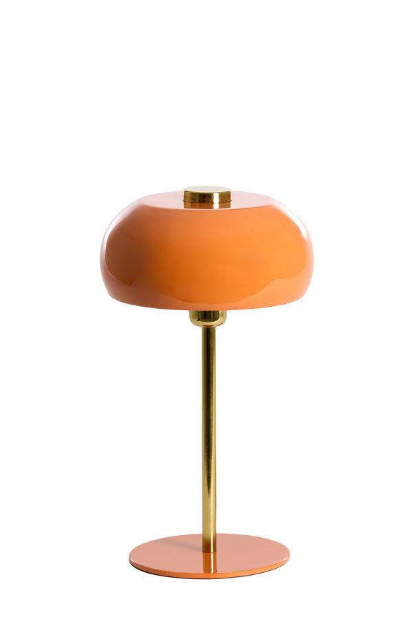 Light & Living Lighting Table lamp 23x40 cm SURIN shiny orange+gold House of Isabella UK