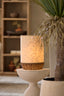 Light & Living Lighting Table lamp 24x36 cm TIO paper beige+rattan dark brown House of Isabella UK