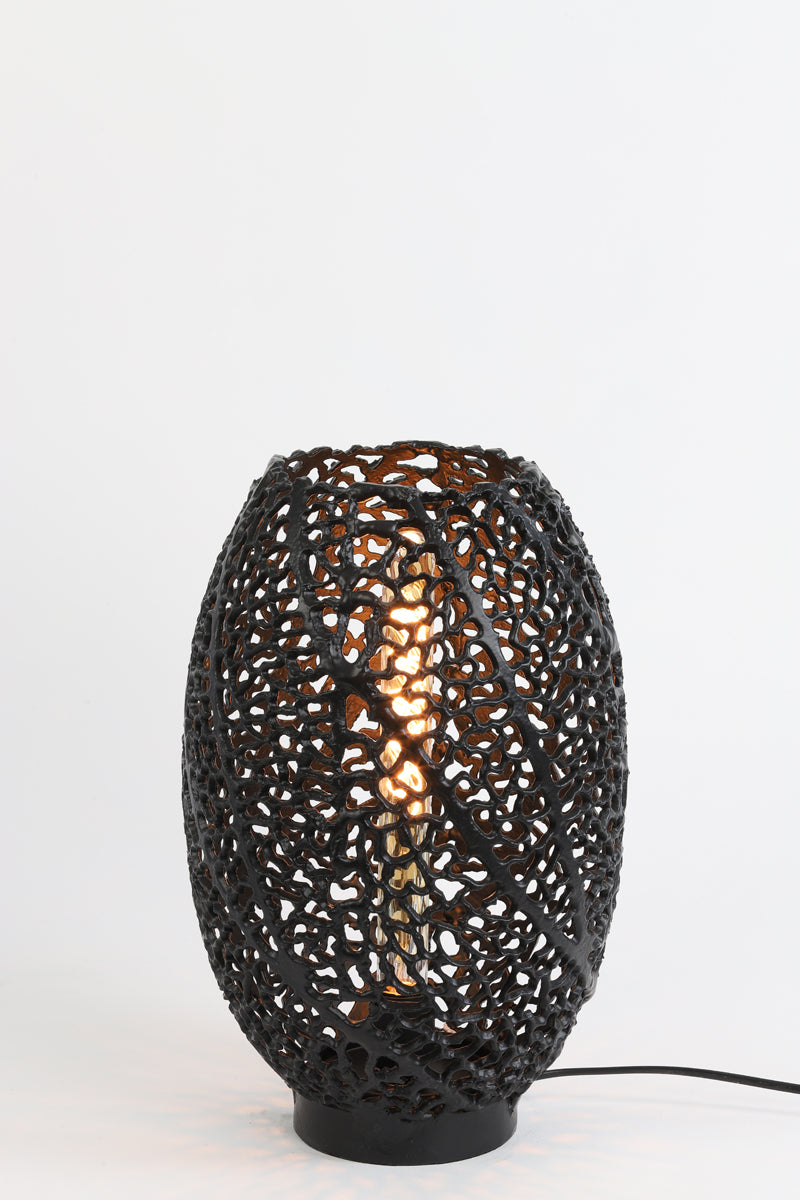 Light & Living Lighting Table lamp 24x40 cm SINULA matt black House of Isabella UK