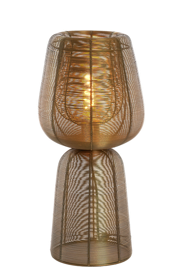 Light & Living Lighting Table lamp 24x54 cm ABOSO antique bronze House of Isabella UK