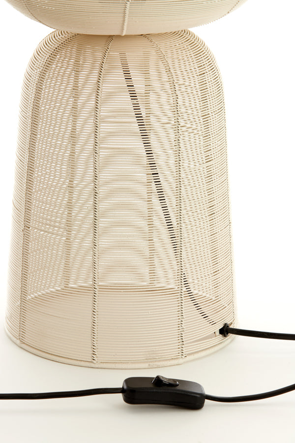 Light & Living Lighting Table lamp 24x54 cm ABOSO cream House of Isabella UK