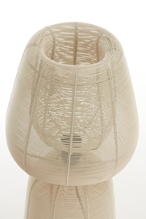 Light & Living Lighting Table lamp 24x54 cm ABOSO cream House of Isabella UK