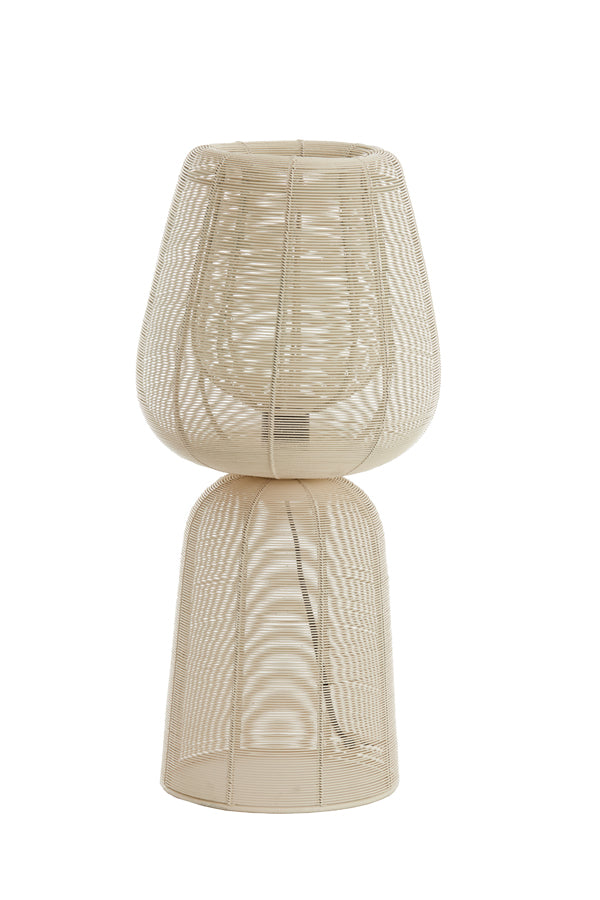 Light & Living Lighting Table lamp 24x54 cm ABOSO cream House of Isabella UK