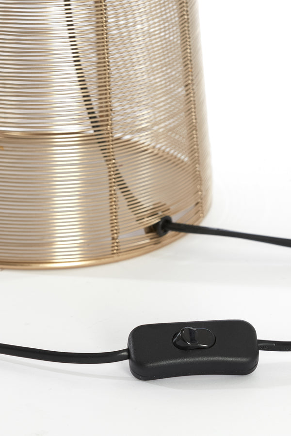 Light & Living Lighting Table lamp 24x54 cm ABOSO light gold House of Isabella UK
