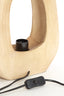 Light & Living Lighting Table lamp 24x8x30 cm KELAFO wood matt natural House of Isabella UK