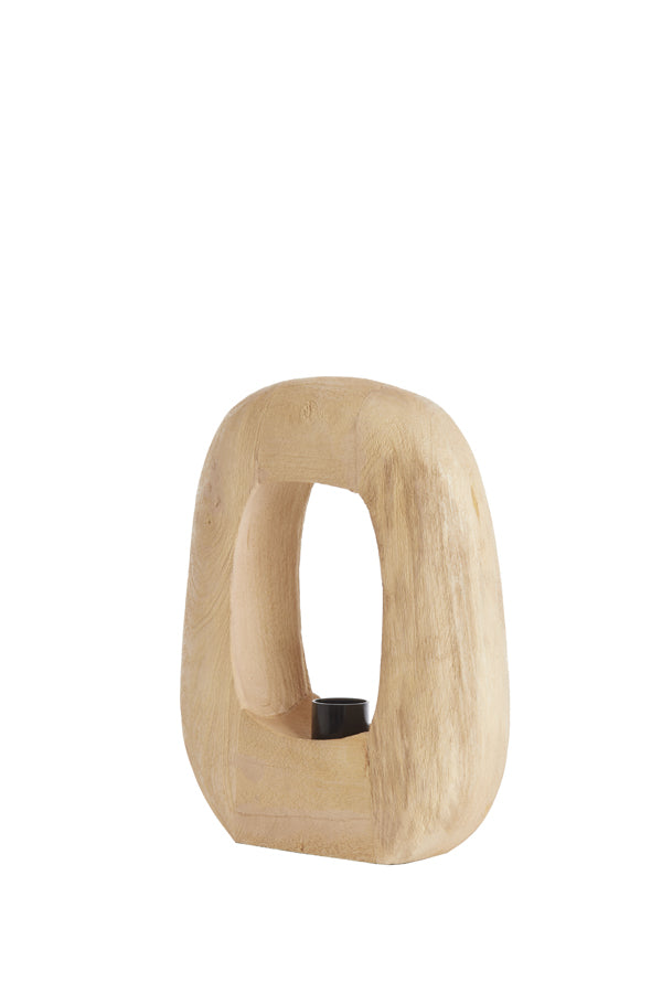 Light & Living Lighting Table lamp 24x8x30 cm KELAFO wood matt natural House of Isabella UK