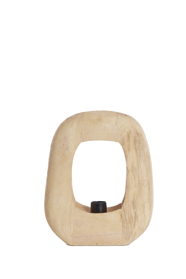 Light & Living Lighting Table lamp 24x8x30 cm KELAFO wood matt natural House of Isabella UK