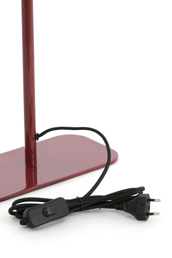 Light & Living Lighting Table lamp 25x13x48 cm ELENIE shiny burgundy House of Isabella UK