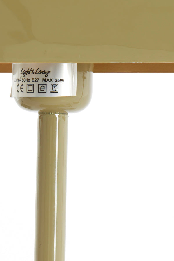 Light & Living Lighting Table lamp 25x13x48 cm ELENIE shiny taupe House of Isabella UK
