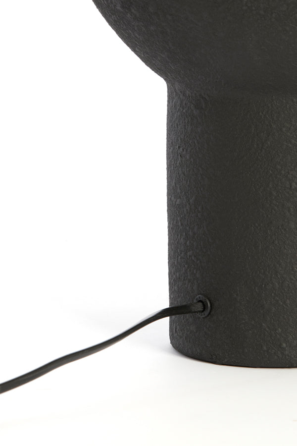 Light & Living Lighting Table lamp 25x25x46 cm MONK ceramics black House of Isabella UK