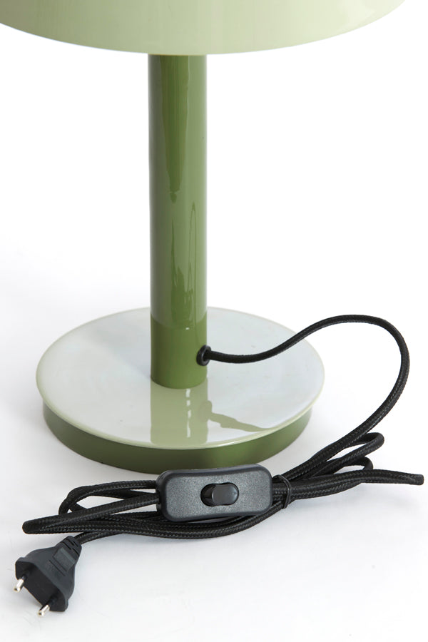 Light & Living Lighting Table lamp 25x37 cm MARIVET olive green+light green House of Isabella UK